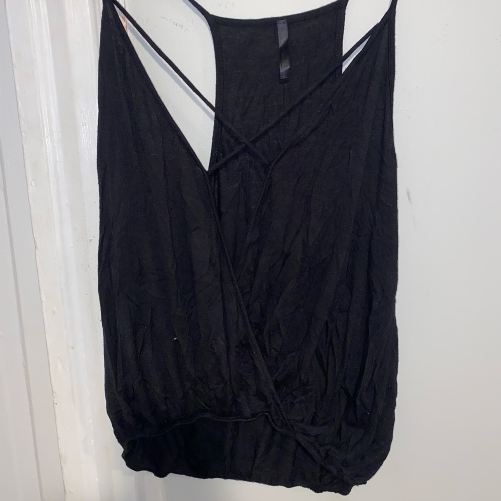 COLLEGE GIRL GOING OUT CROP TANK TOP